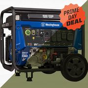 westinghouse backup home generator against green and white background with prime day deal badge