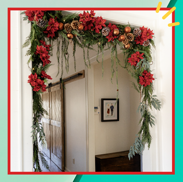 tiktok christmas garland shower curtain rod hack tiktok christmas garland shower curtain rod hack
