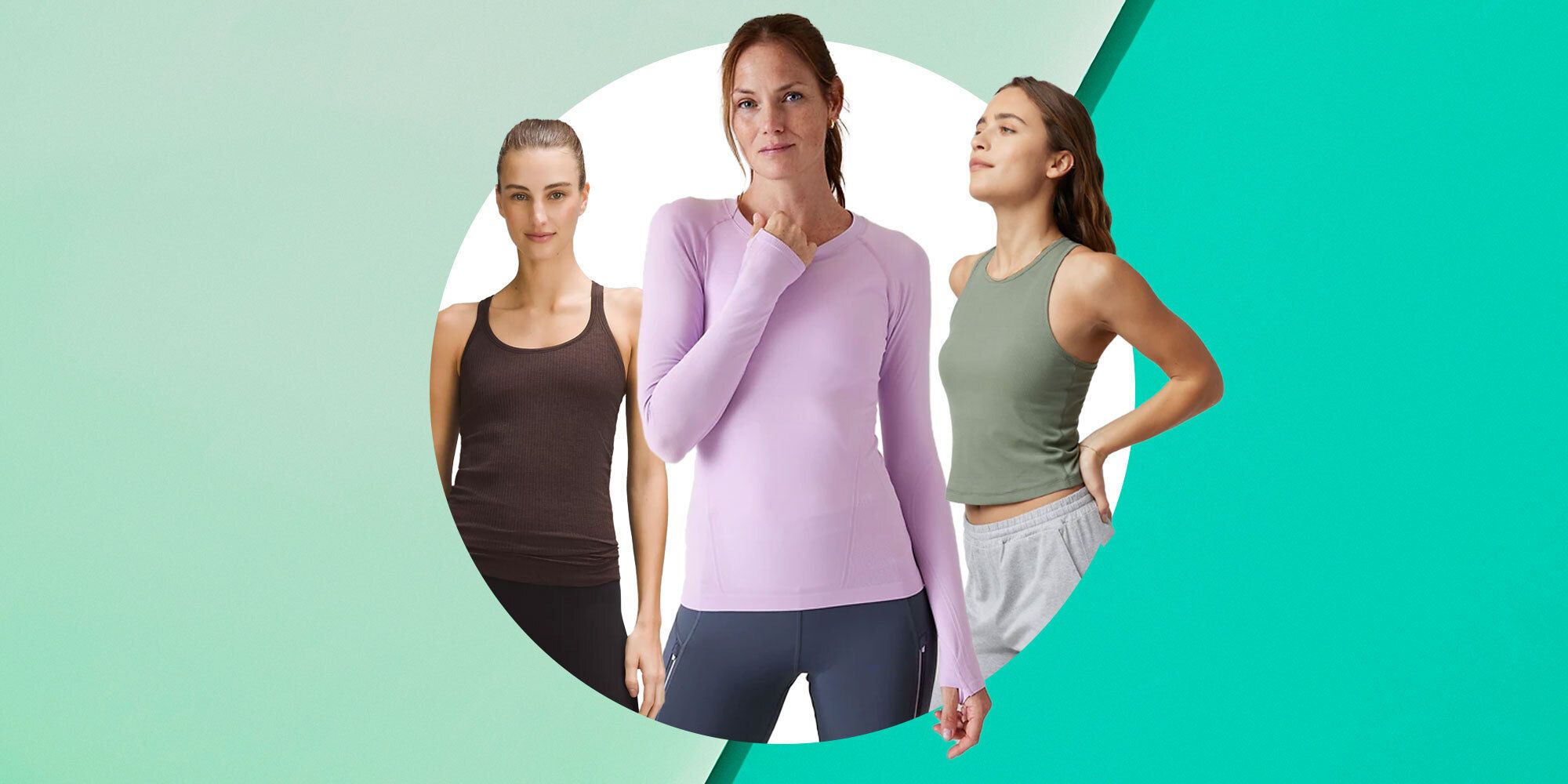 CRZ YOGA Women's Active Long Sleeve Sports Running Tee Top Seamless Leisure  T-shirt 