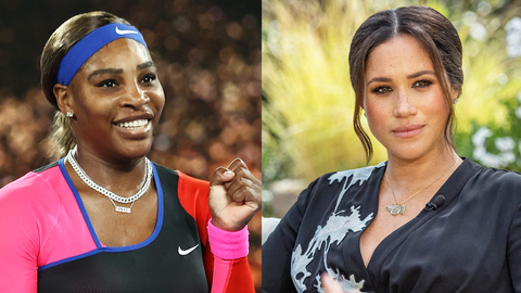 preview for Serena Williams says Meghan Markle "couldn't be a better friend"
