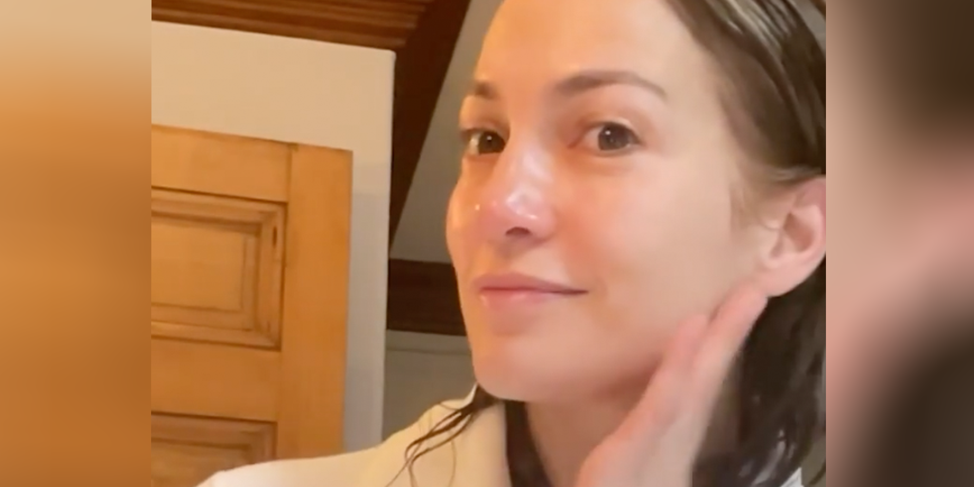 Lopez In No-Makeup IG Skincare Video
