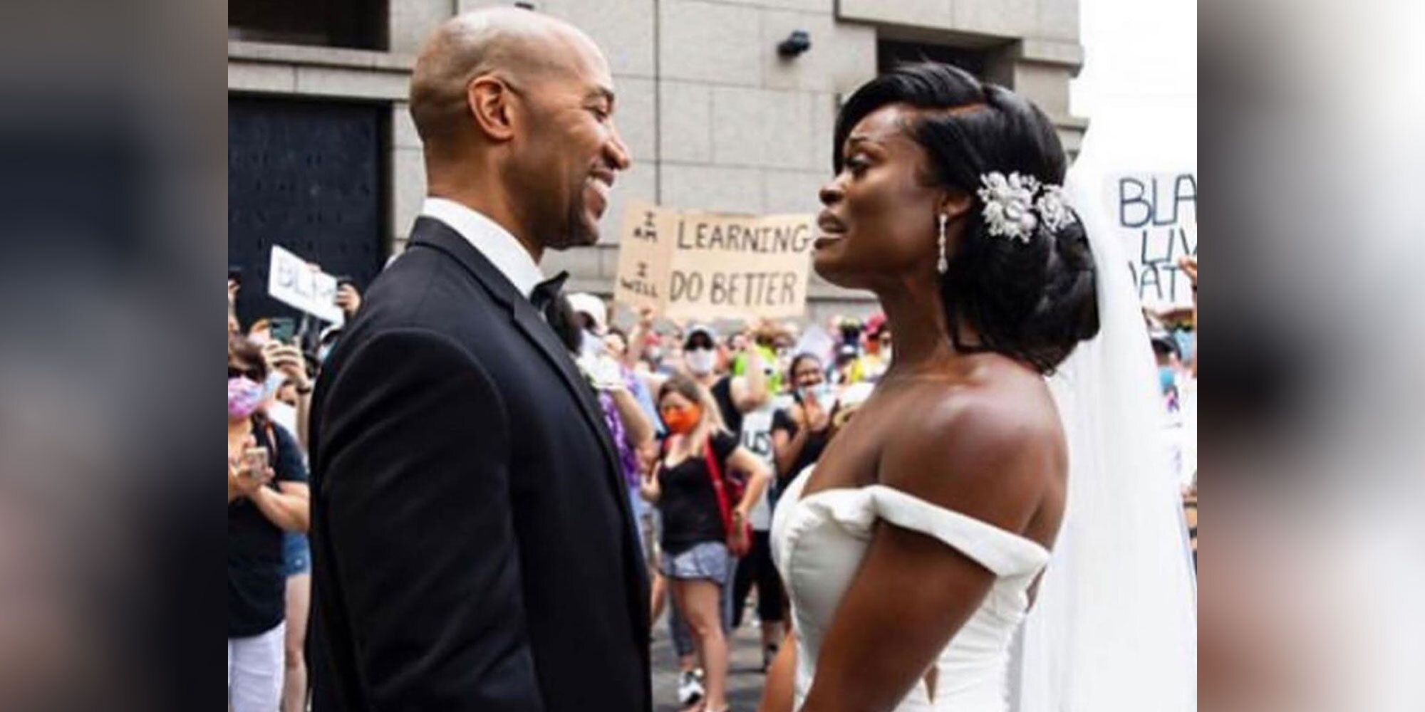 How One Couple's Philadelphia Wedding Honored Black History Month