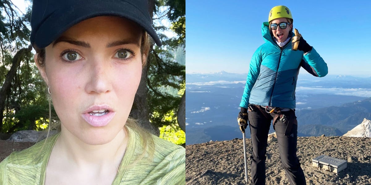 Mandy Moore Pumps Breast Milk Climbing Mount Baker In Instagram Photos