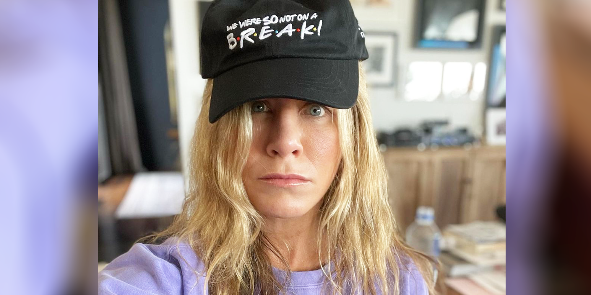 Jennifer Aniston, 52, Glows In Rare Makeup-Free Instagram Selfie image