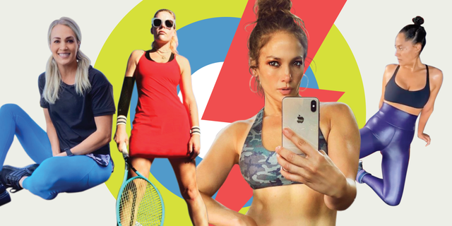 Celebs' Favorite Activewear - Work Out Clothes Worn By J.Lo And More