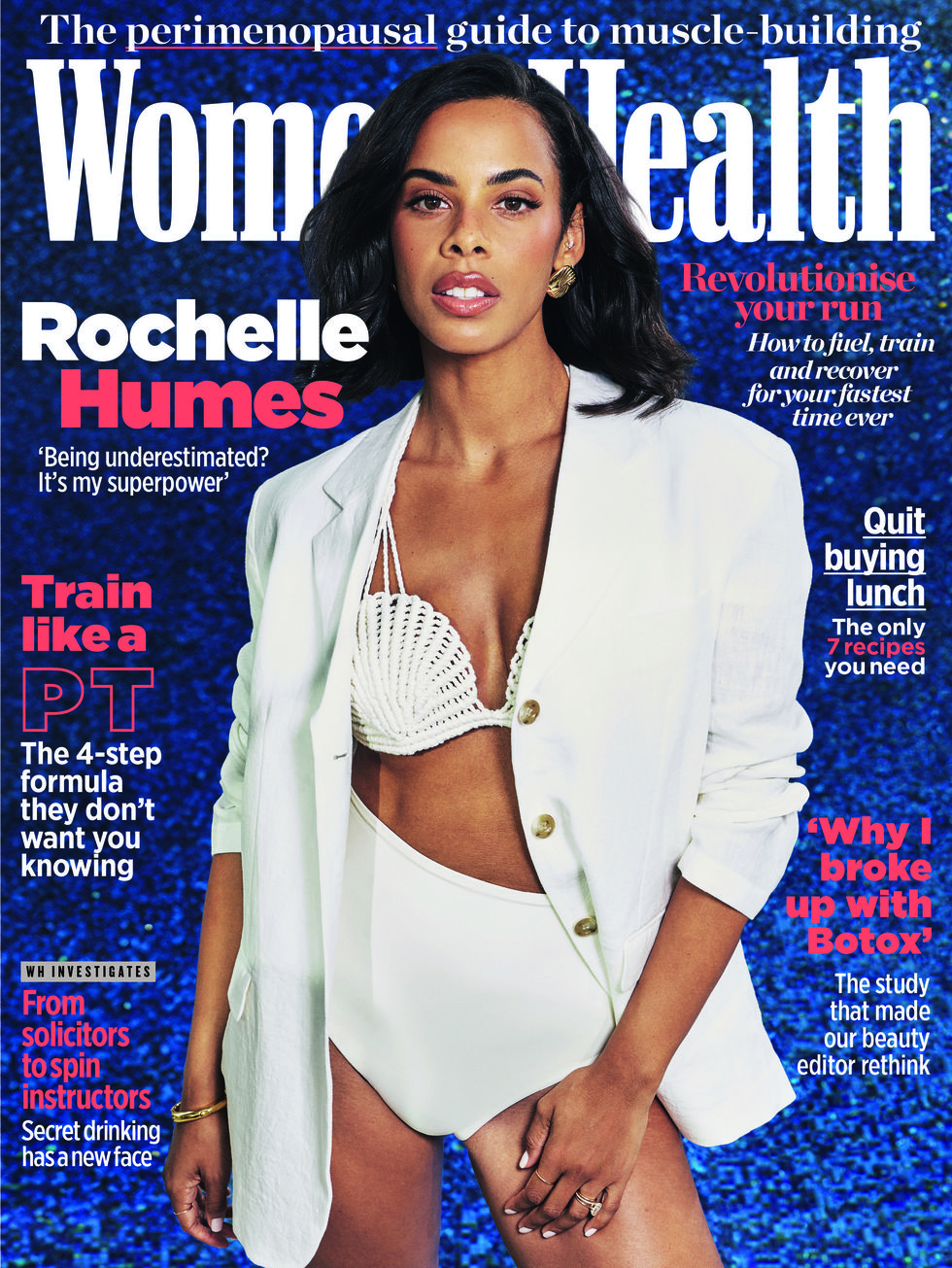 rochelle humes womens health swimwear shoot