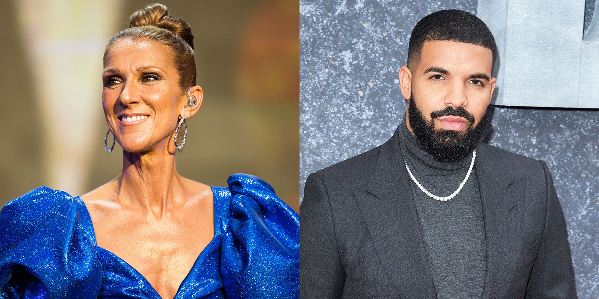 Celine dion discount and drake