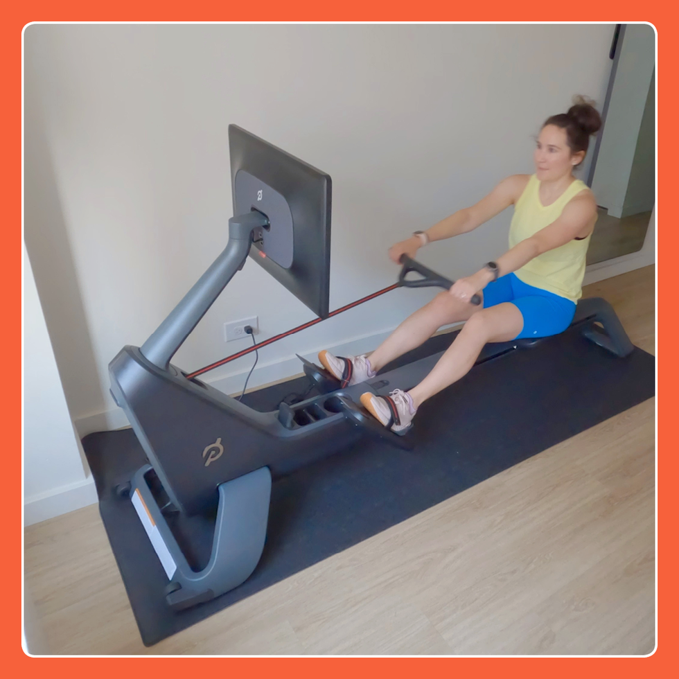 Peloton rower online workout