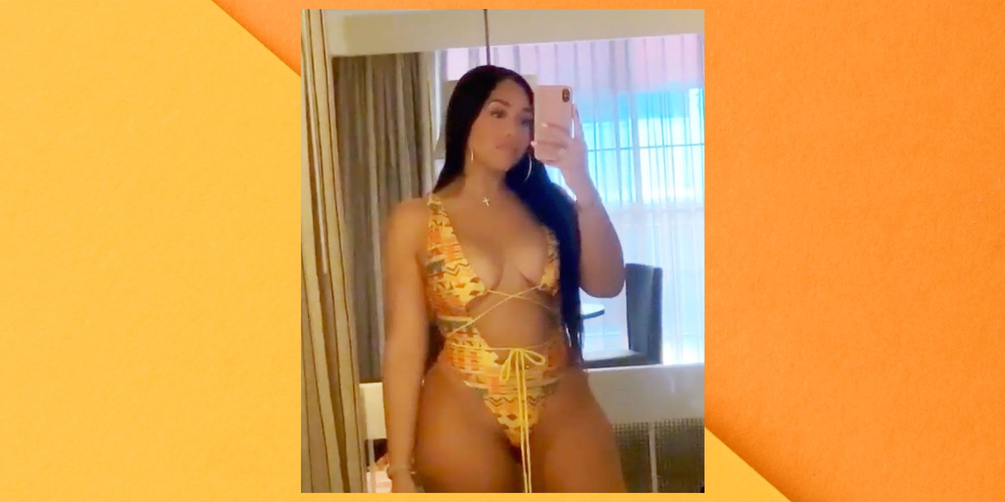 Jordyn Woods Shows Off Fit Bod In Swimsuit Video On Instagram