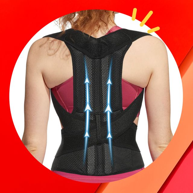 Hunchback Posture Corrector Adjustable Back Support Body Brace Lumbar  Shoulder Support Belt