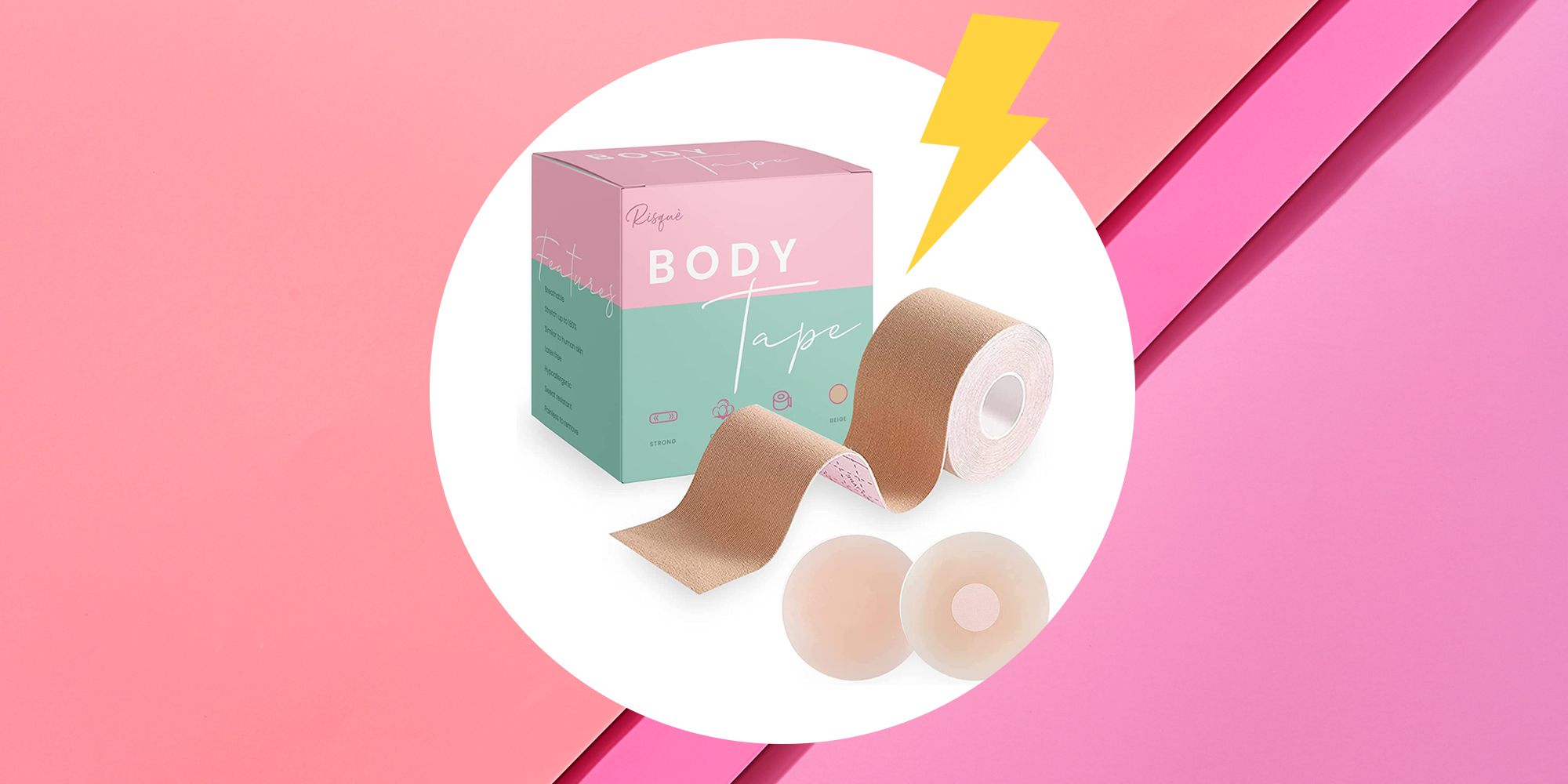 Boob Tape Roll Nude Colour Invisible Adhesive Bra | Body Tape For B