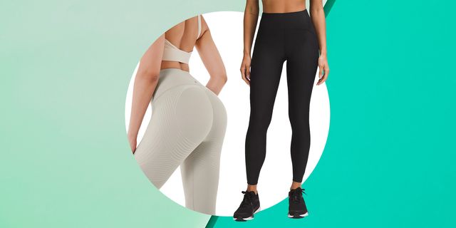  Womens Full Length Compression Body Sculpt Leggings For Women  Tummy Control High Waisted Through Reversible Wear