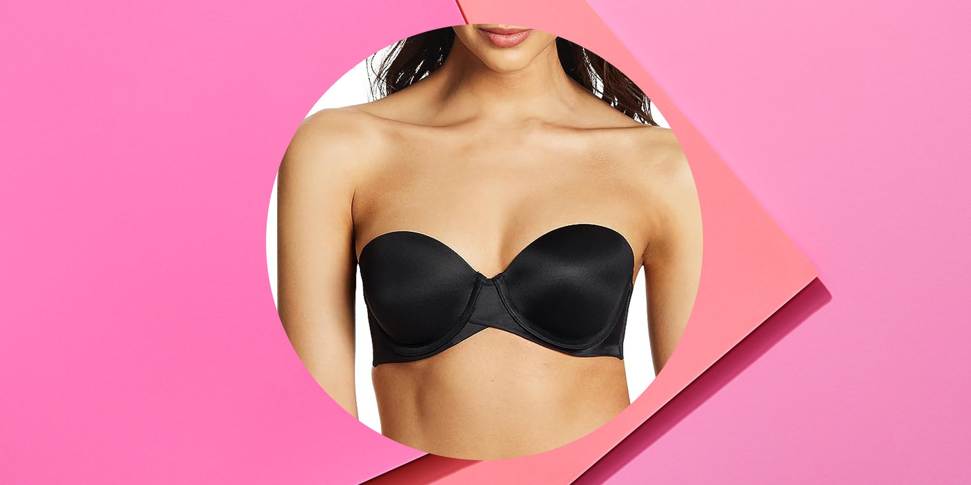 Seamless Tube Top Bandeau Stretchable Spandex Bra (Regular & Plus Sizes) -  AAA Polymer
