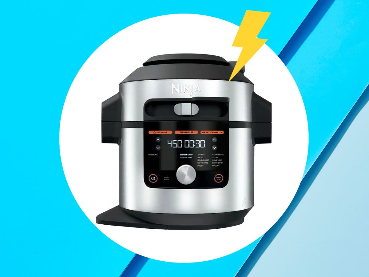 Ninja Foodi 14-in-1 8qt. XL Pressure Cooker & Steam Fryer with SmartLid  Stainless/Black OL601 - Best Buy