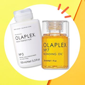 olaplex no3 hair perfector and no7bonding oil