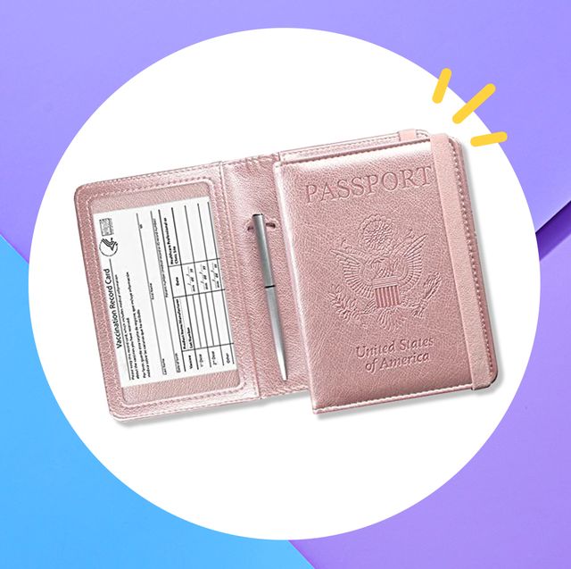 Travel Essential Passport Holder ✈️ - Personalised Leather