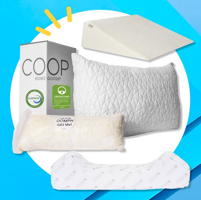 Coop Home Goods - Memory Foam Body Pillow with Adjustable Shredded Me