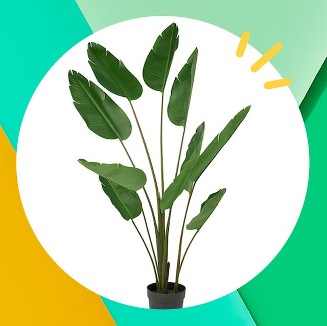 Artificial Plants Leaves Tall Green Tropical Large Tree Leaf
