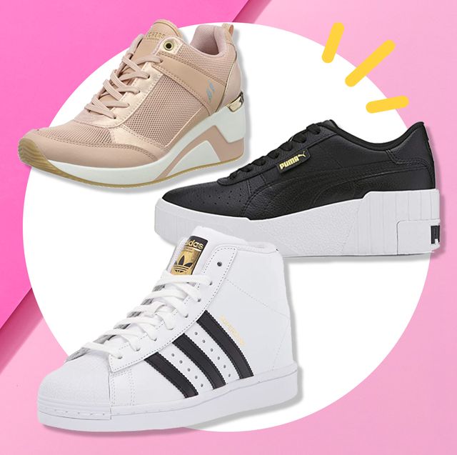 Sneakers Women Platform Running Sports Casual Mixed Color Funny