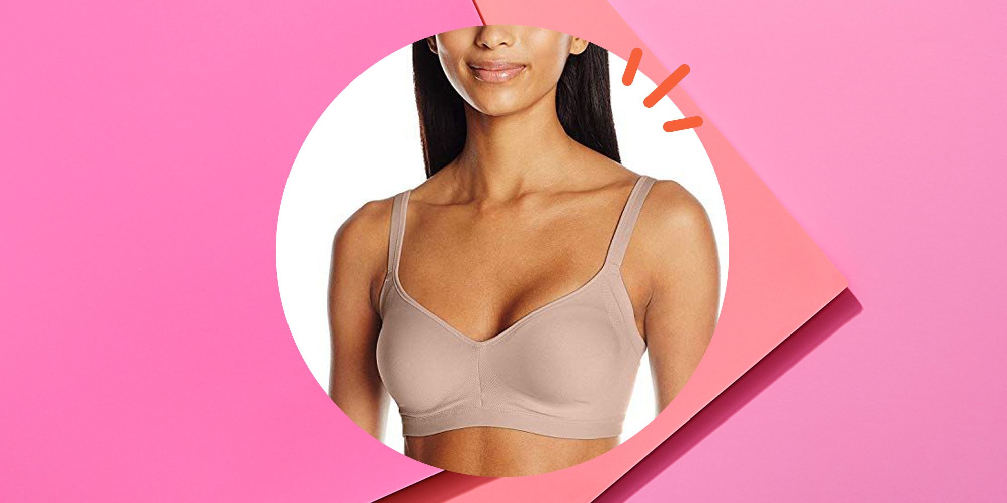  Lemorosy Womens Plus Size Full Coverage Non Padded Wireless  Minimizer Bra -Comfort And Double Support