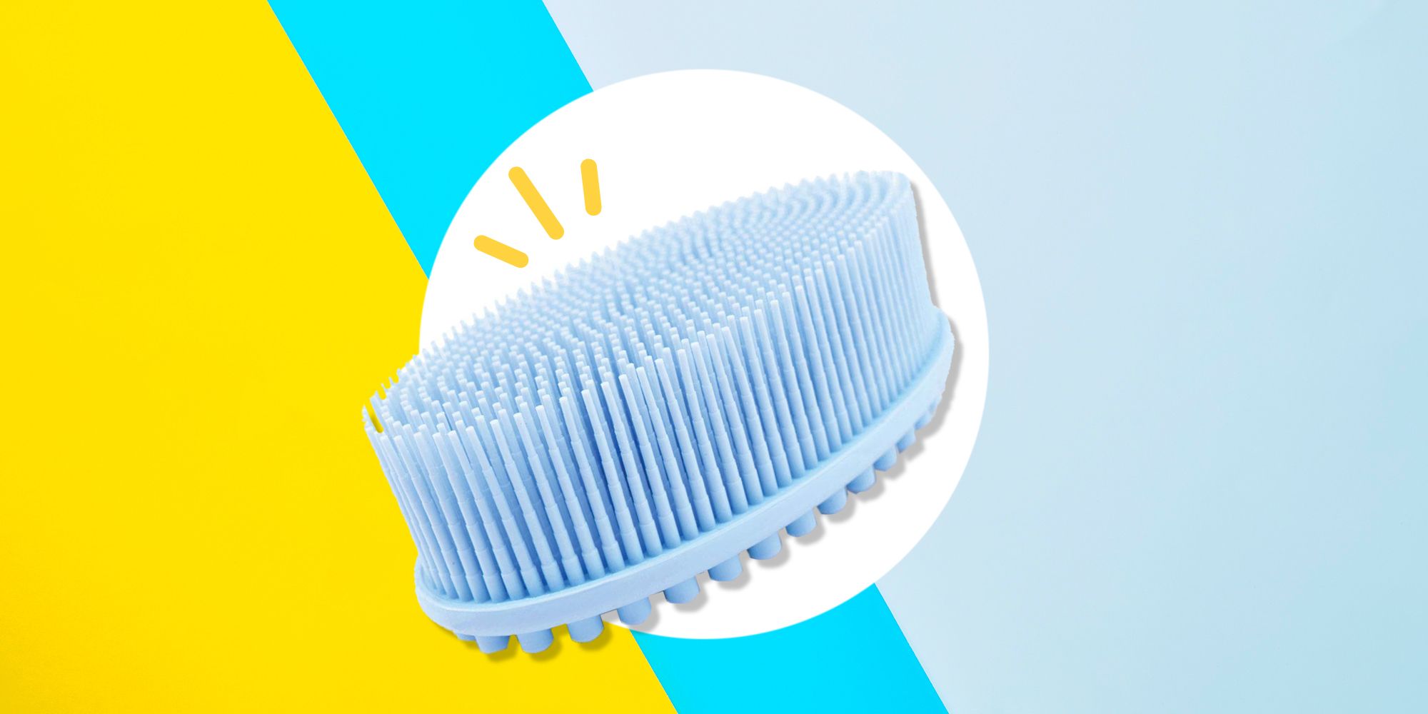 Silicone Soft Baby Brush Skin Scrubber Blue More Hygienic Than Rough Traditional Loofahs Soft Cradle cap Comb Baby Care Baby Bath Silicone Body Brush Exfoliating Body Scrubber Baby Loofah 