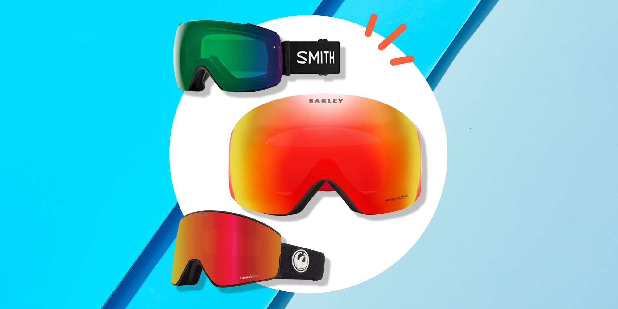 Custom Designer 100% Fashion UV400 Windproof Double Lens Ski Goggles Women  - Jiayu