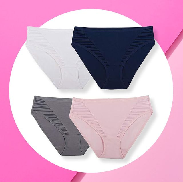 5 PACK VOENXE seamless Underwear Breathable Stretch Thong Panties