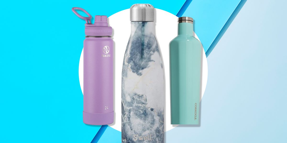 Stysol Fridge Bottles Set of 6 Combo Water Bottles For Home Office Gym Yoga  Transparent Round