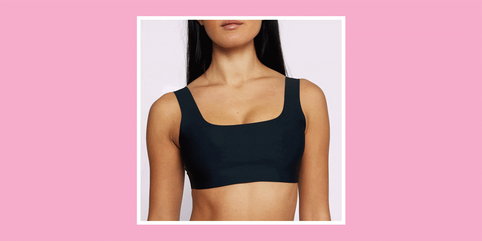 Pretty Comy Seamless Sports Bras 3PACK Wide Shoulder Straps Relaxed Wireless  Bra Tops,Size S-3XL 