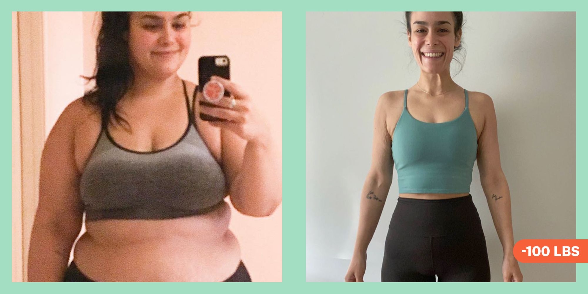 I Went Back To The Basics Of Healthy Eating And Started Running And Kickboxing To Lose 100 Pounds photo