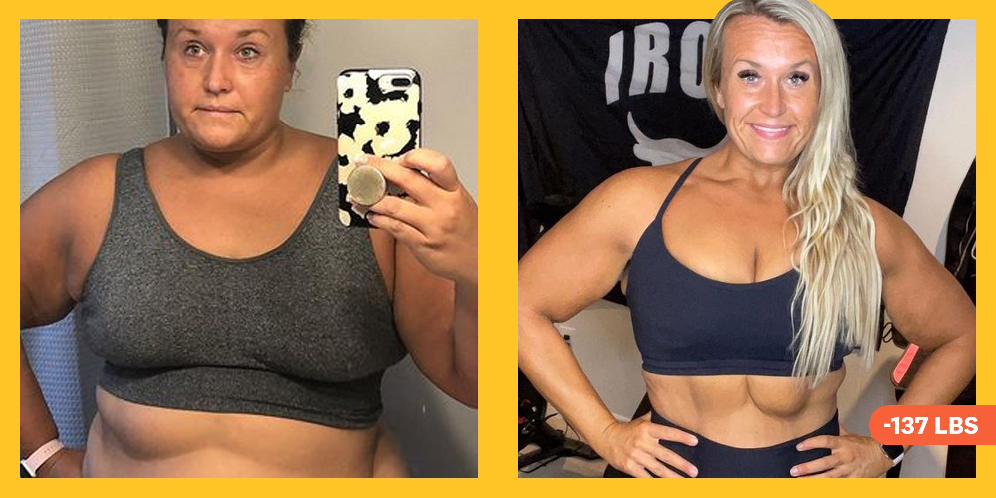 Weight loss transformation: Woman used high protein F45 diet plan