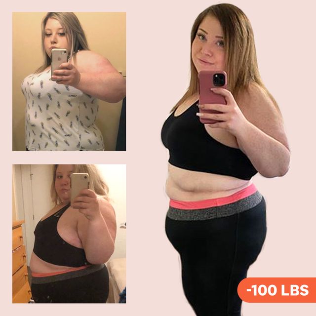 100-Pound Before-and-After Transformation