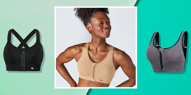 Zip-Front Sports Bras Are Extra Supportive *And* Stylish
