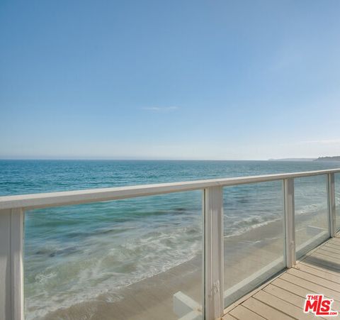 view from jlo and a rod's malibu beach house