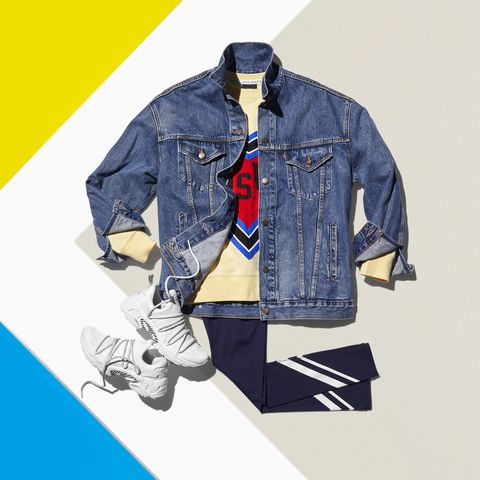 Collar, Sleeve, Textile, Jacket, Electric blue, Pattern, Cobalt blue, Pocket, Fashion design, Button, 