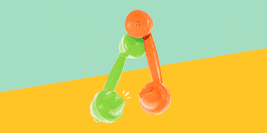 Orange, Green, Yellow, Water, Illustration, 