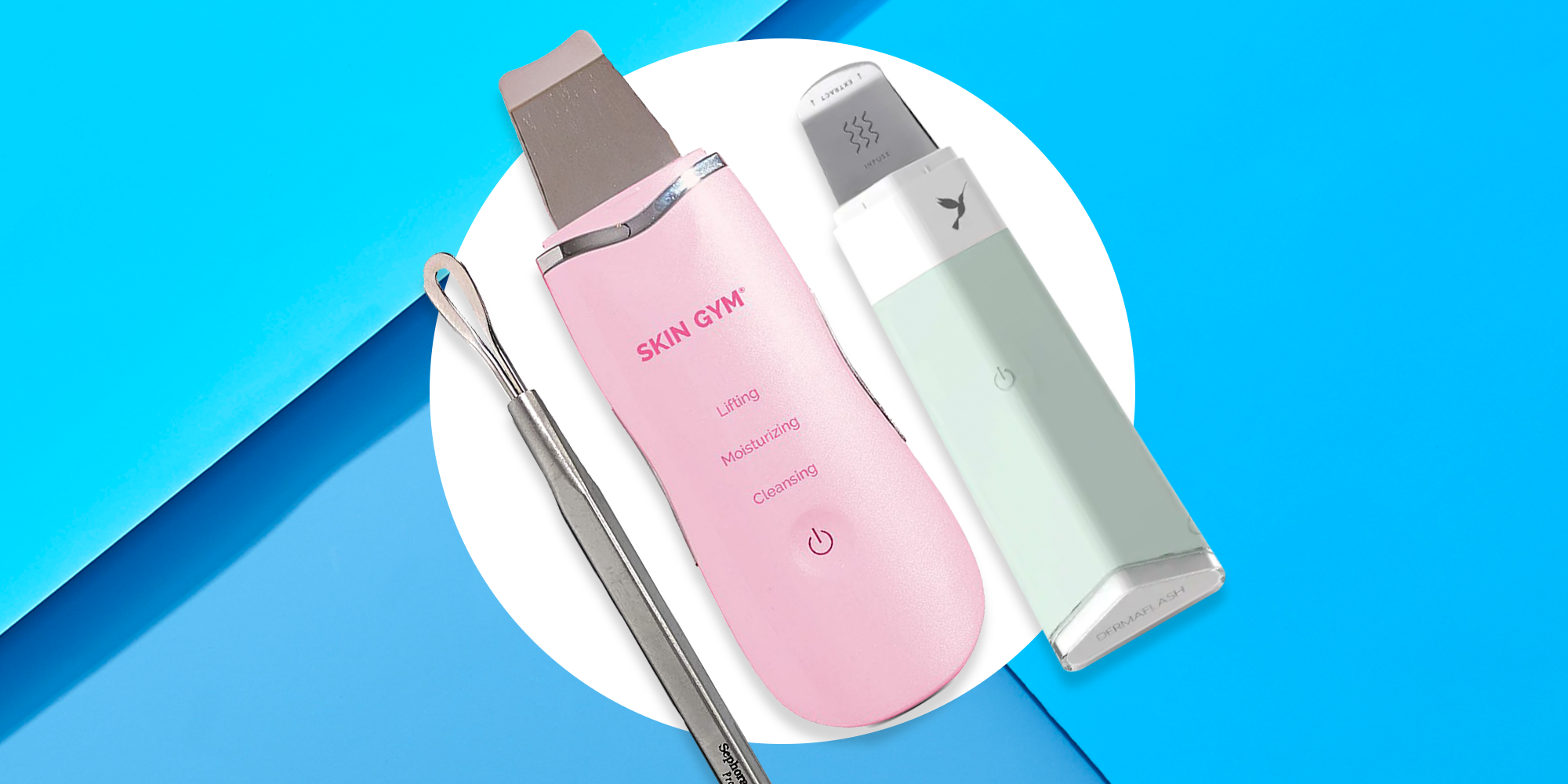  Skin Scrubber Face Spatula, Facial Skin Exfoliator Scraper and  Blackhead Remover Pore Cleaner with 5 Modes LED Display, Face Lifting Tool  Comedones Extractor for Facial Deep Cleansing. : Beauty & Personal