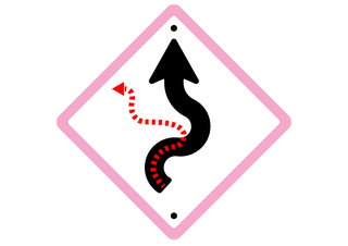 Pink, Seahorse, Sign, Syngnathiformes, Symbol, Logo, 