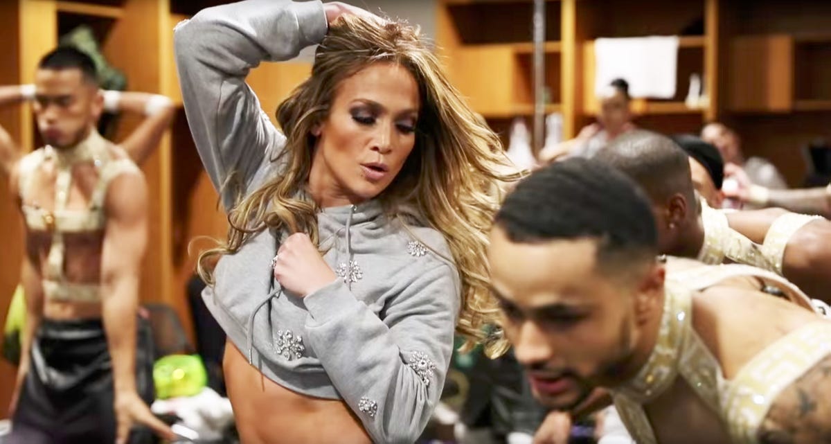 Jennifer Lopez Abs Are The Highlight Of A-Rod's BTS Super Bowl Video