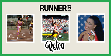 compilatie van beelden van florence griffith joyner in de header van rw retro