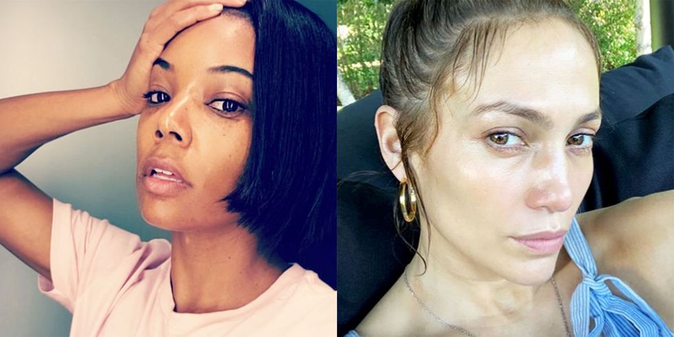 Celebrities Without Makeup — See Their Makeup-Free Selfies