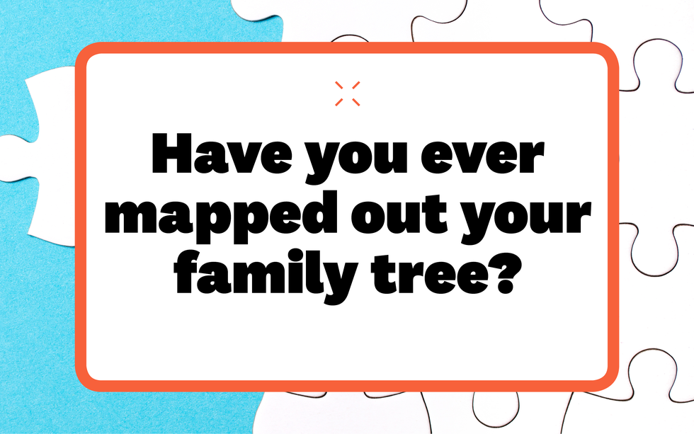 have you ever mapped out your family tree