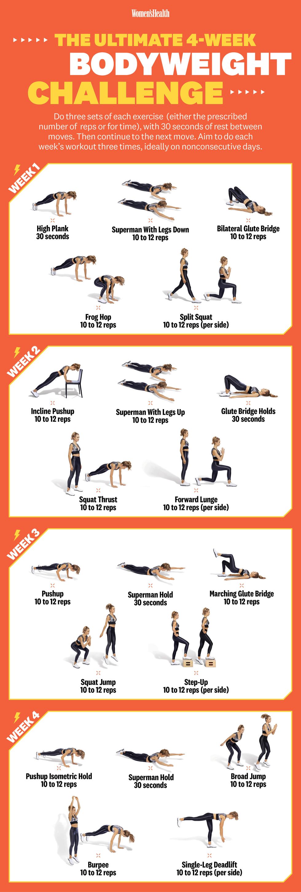 The 4-Week PUSH-UP Challenge (Complete Workout Routine!) 