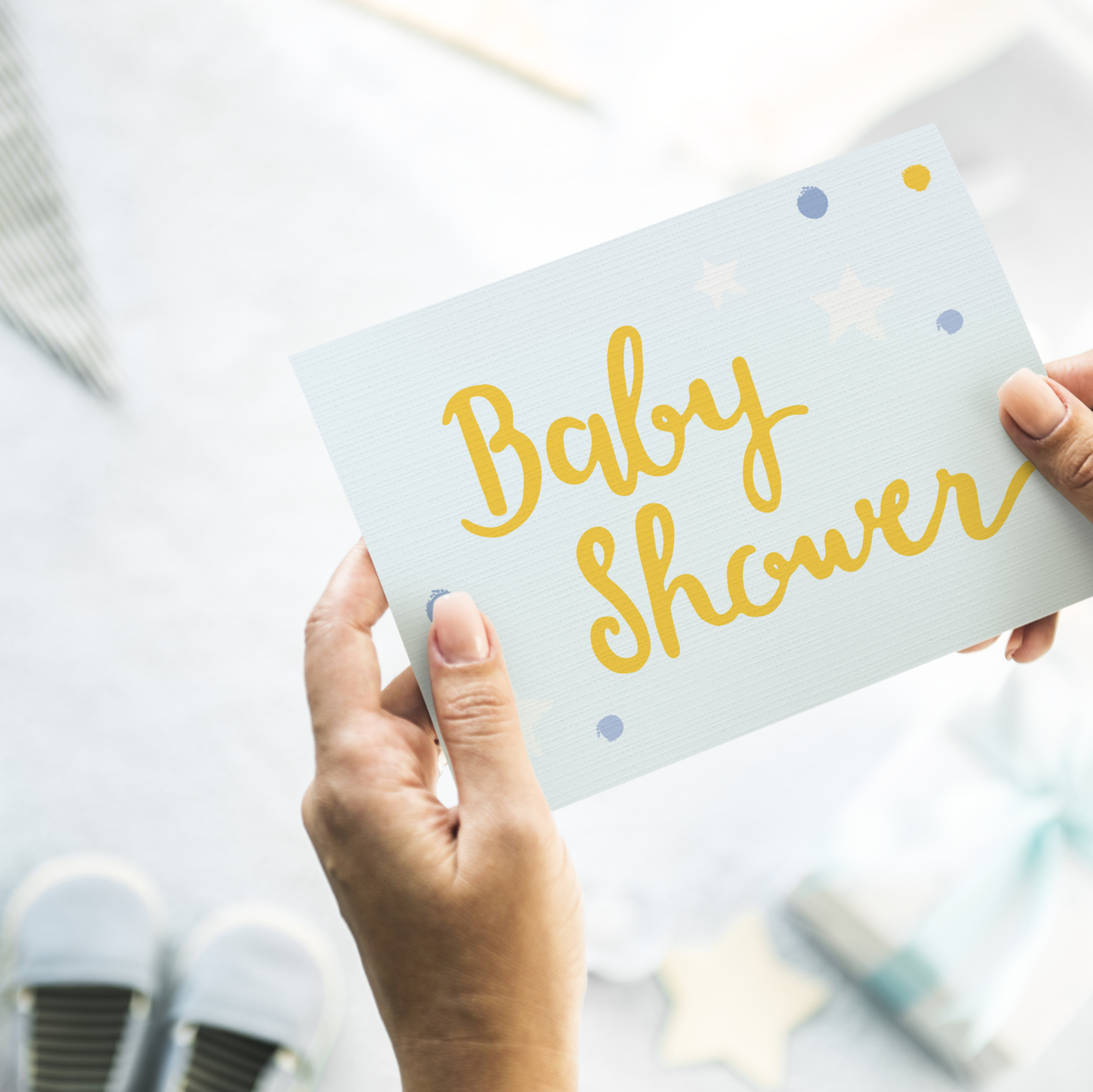 easy baby cards shower ideas