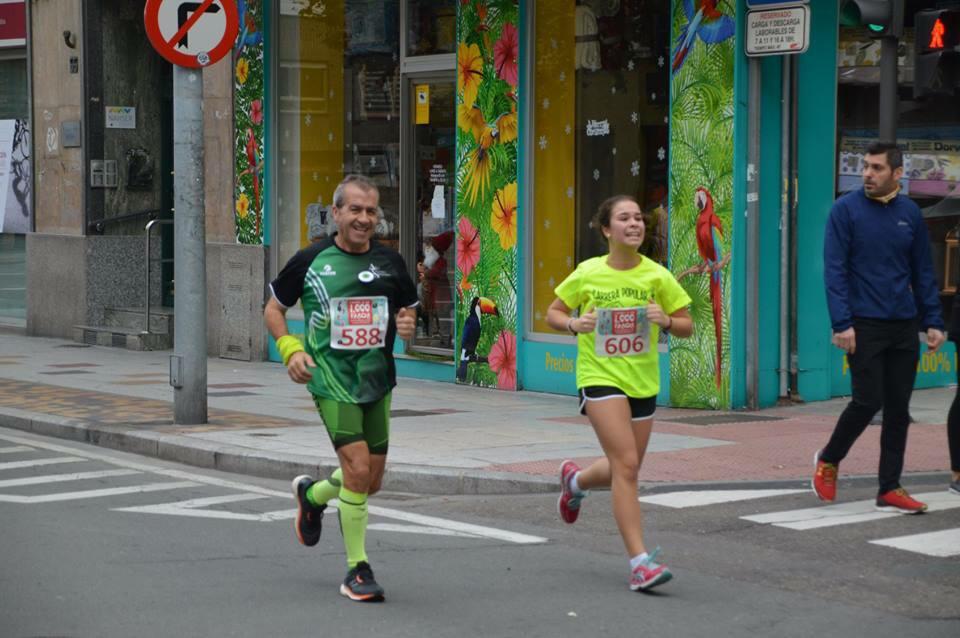 Pablo Sánchez ha terminado dos maratones en Valencia y otro más en Oporto