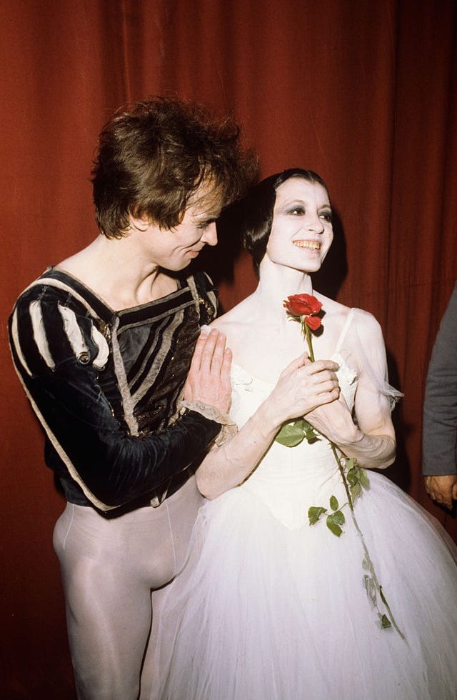 carla fracci rudolf  nureyev