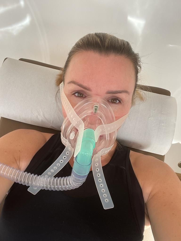 claire sanderson at vivamayr’s altaussee clinic hypoxi oxygen therapy