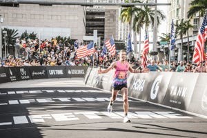 lorenzo lotti alla miami marathon