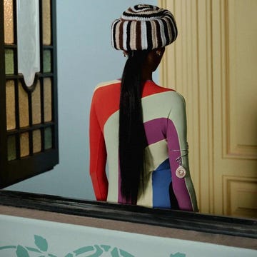 a mannequin wearing a garment