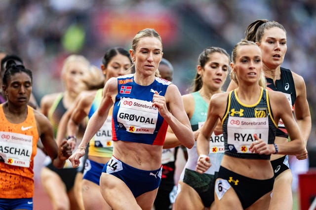 maureen koster 3000 meter bislett oslo diamond league